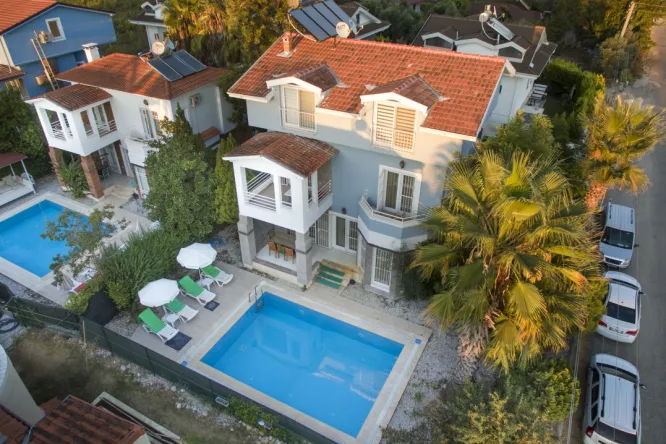 Çalış'ta Kiralık Tatil Villası Villa Blue